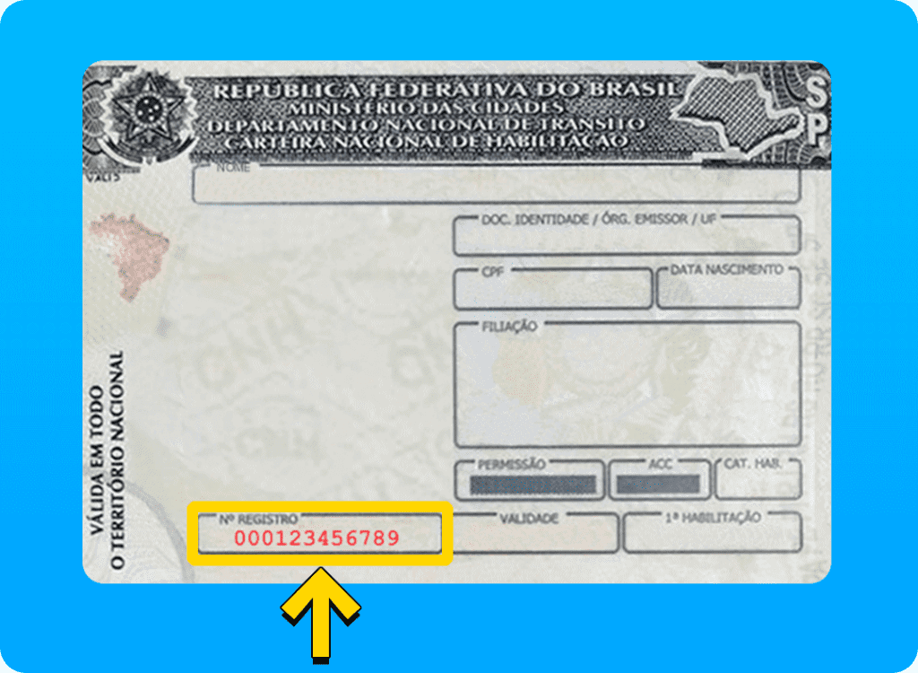 Número de Registro da CNH - O que é CNH?