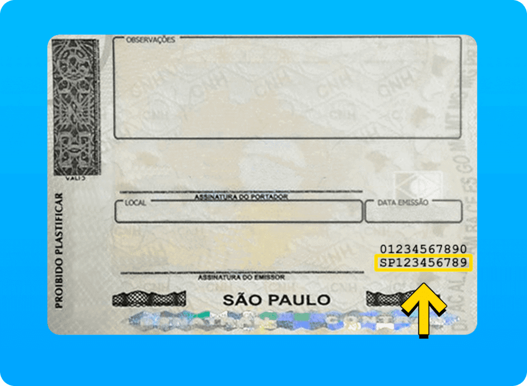 Número do RENACH da CNH - O que é CNH?