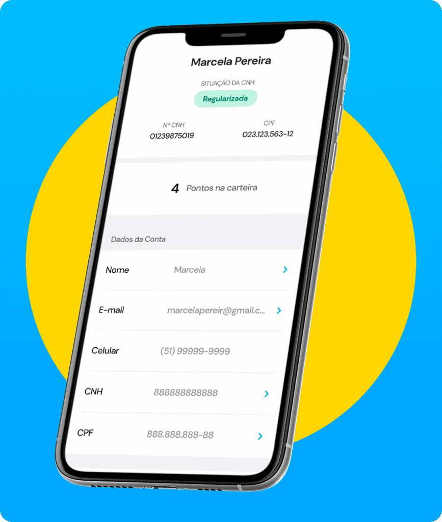 Renovação CNH - Como consultar no app do Gringo
